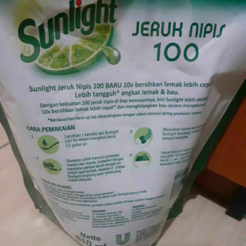 Jual Sunlight 910 ml | Shopee Indonesia