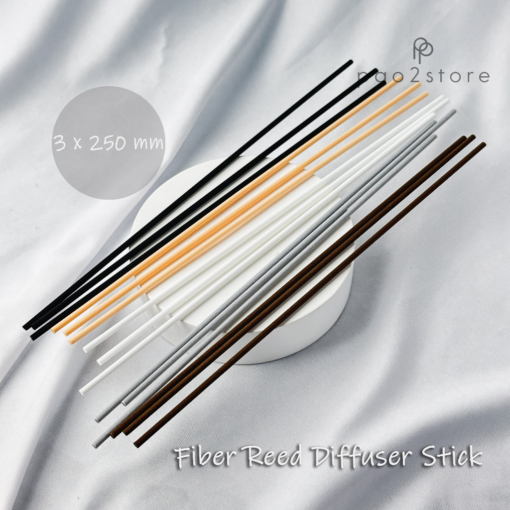 Jual Reed Diffuser Stick / Stik Bahan FIBER Uk 25cm X 3mm Pengharum ...