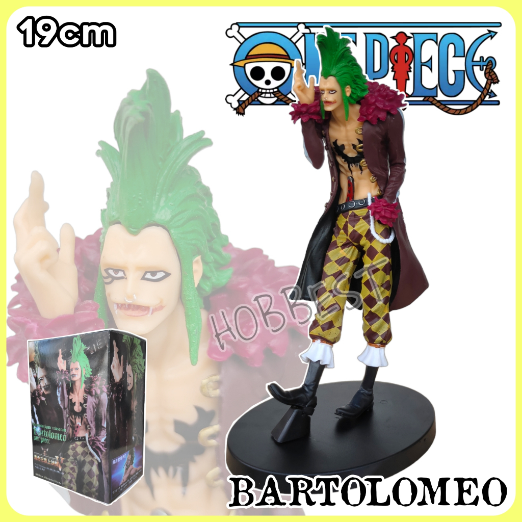 Jual Action Figure ONE PIECE BARTOLOMEO Miniatur Pajangan Mainan