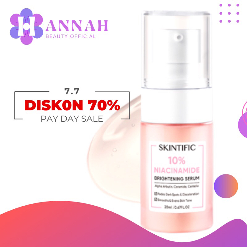 Jual H♥️ Skintific Serum 10 Niacinamide Brightening Serum 20ml Shopee Indonesia 0181