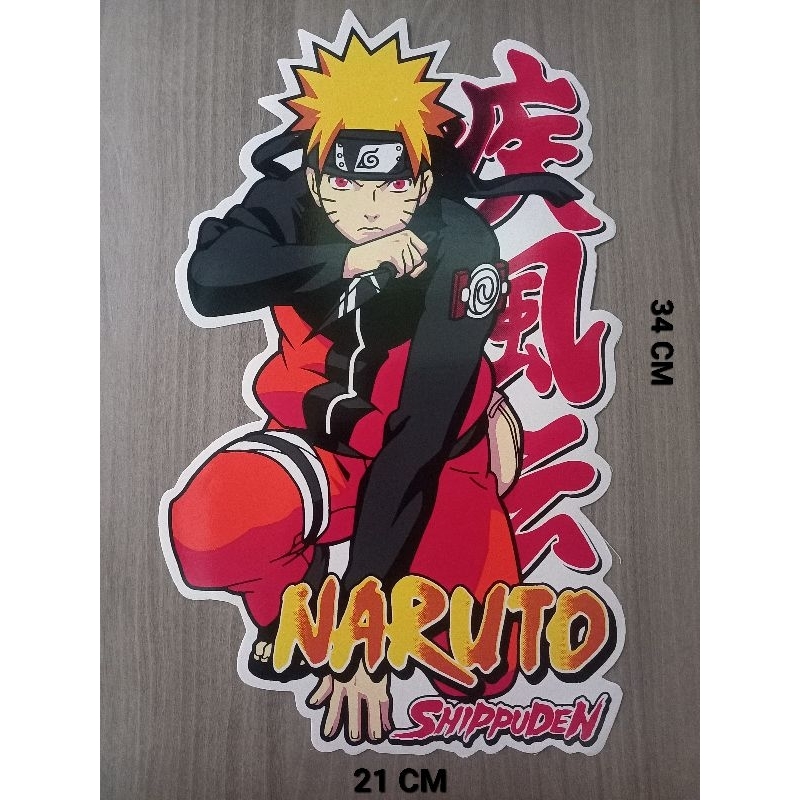 Jual Stiker Naruto Vinyl Ukuran Besar Shopee Indonesia