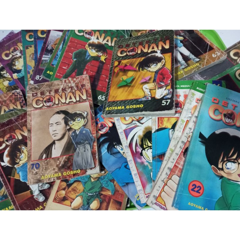 Jual Buku Komik Detektif Conan Original Bekas Murah Shopee Indonesia