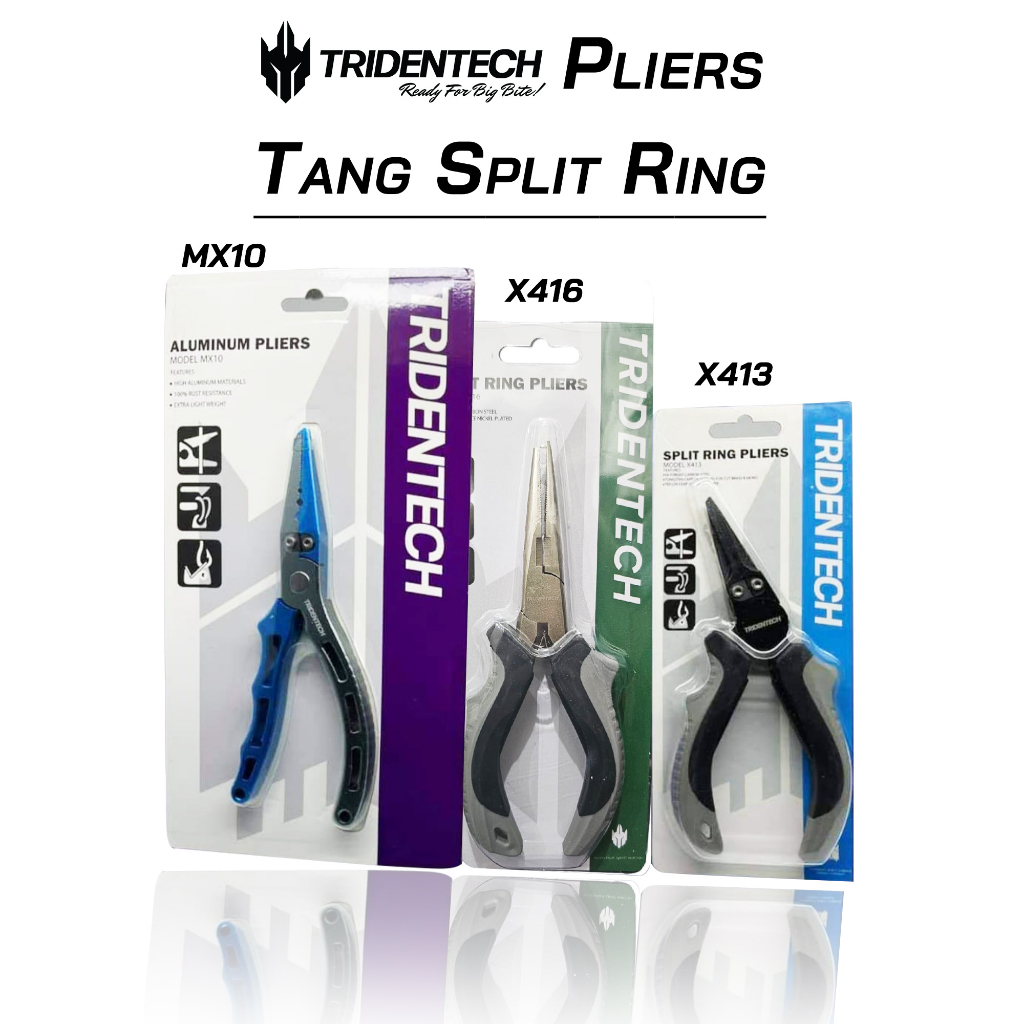 Jual Tang Split Ring Tridentech Pliers Tang Pancing Tang Mancing ...