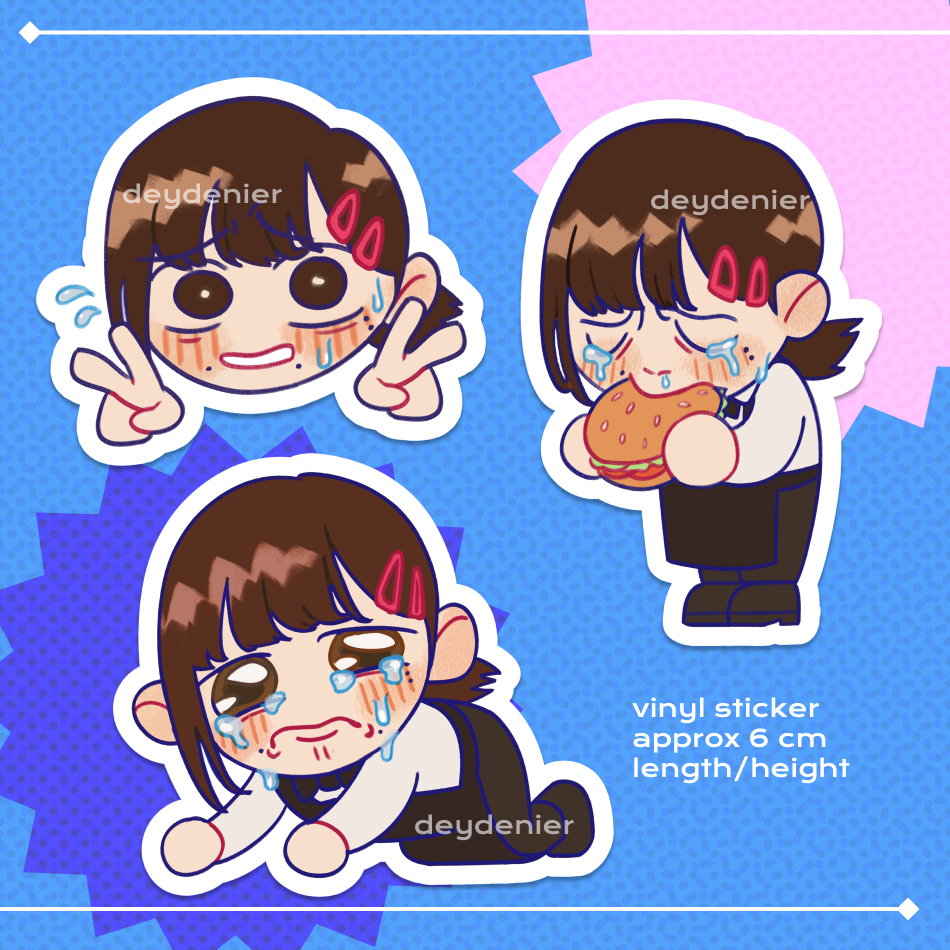 Jual Chainsaw Man Kobeni Sticker Pack Shopee Indonesia