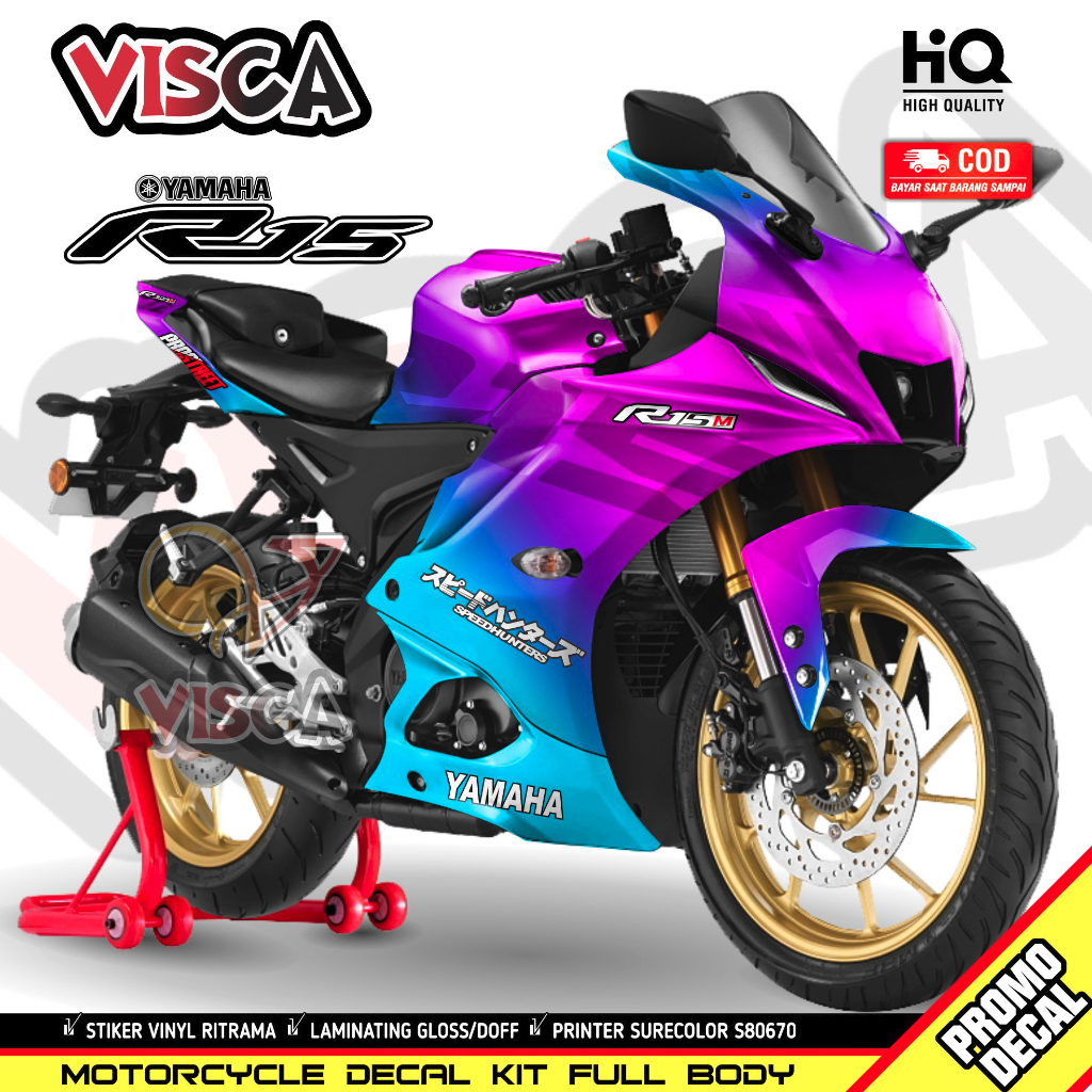 Jual Decal R15 V4 Full Body Stiker R15 V4 Full Body Dekal R15 V4 ...