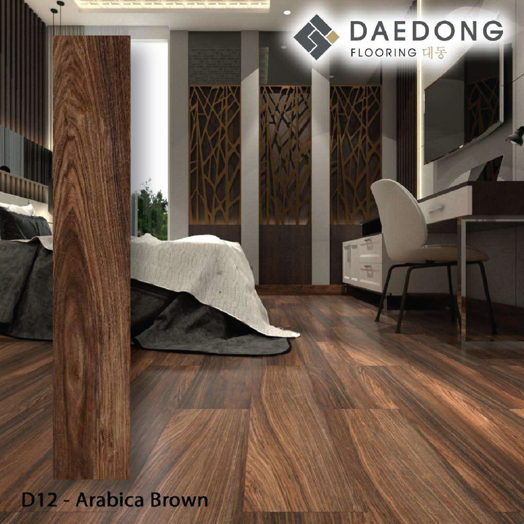 Jual Lantai Vinyl Motif Kayu Tebal Mm Vinyl Flooring Daedong Korea