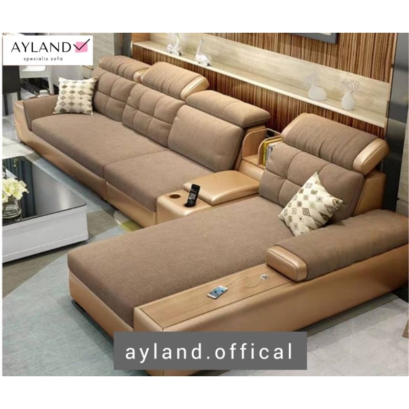 Jual PROMO SOFA L MEWAH DIJUAL DENGAN HARGA MURAH | Shopee Indonesia