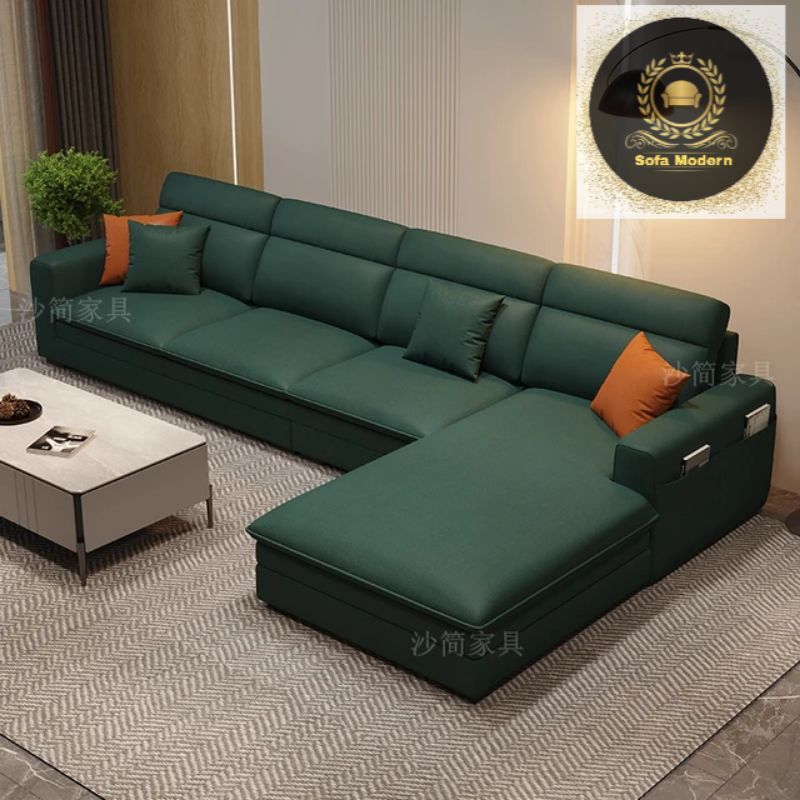 Jual Sofa Letter L Sudut Minimalis Ruang Tamu Modern Gaya Eropa Super ...