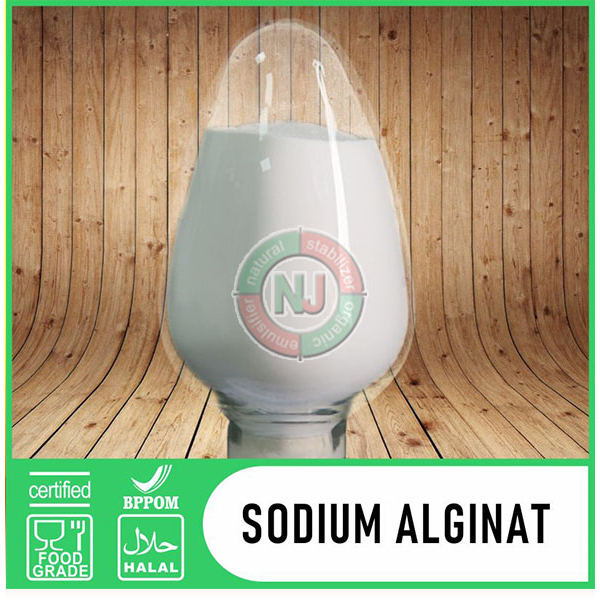 Jual ALGINAT SODIUM ALGINATE SPHERIFICATION POPING BOBA CAVIAR (500G