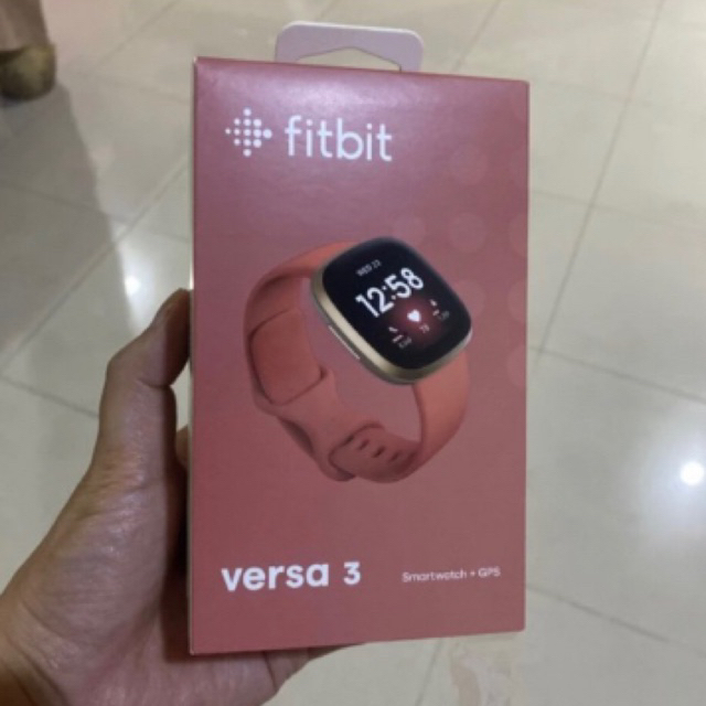 Jual fitbit versa 3 warna pink | Shopee Indonesia