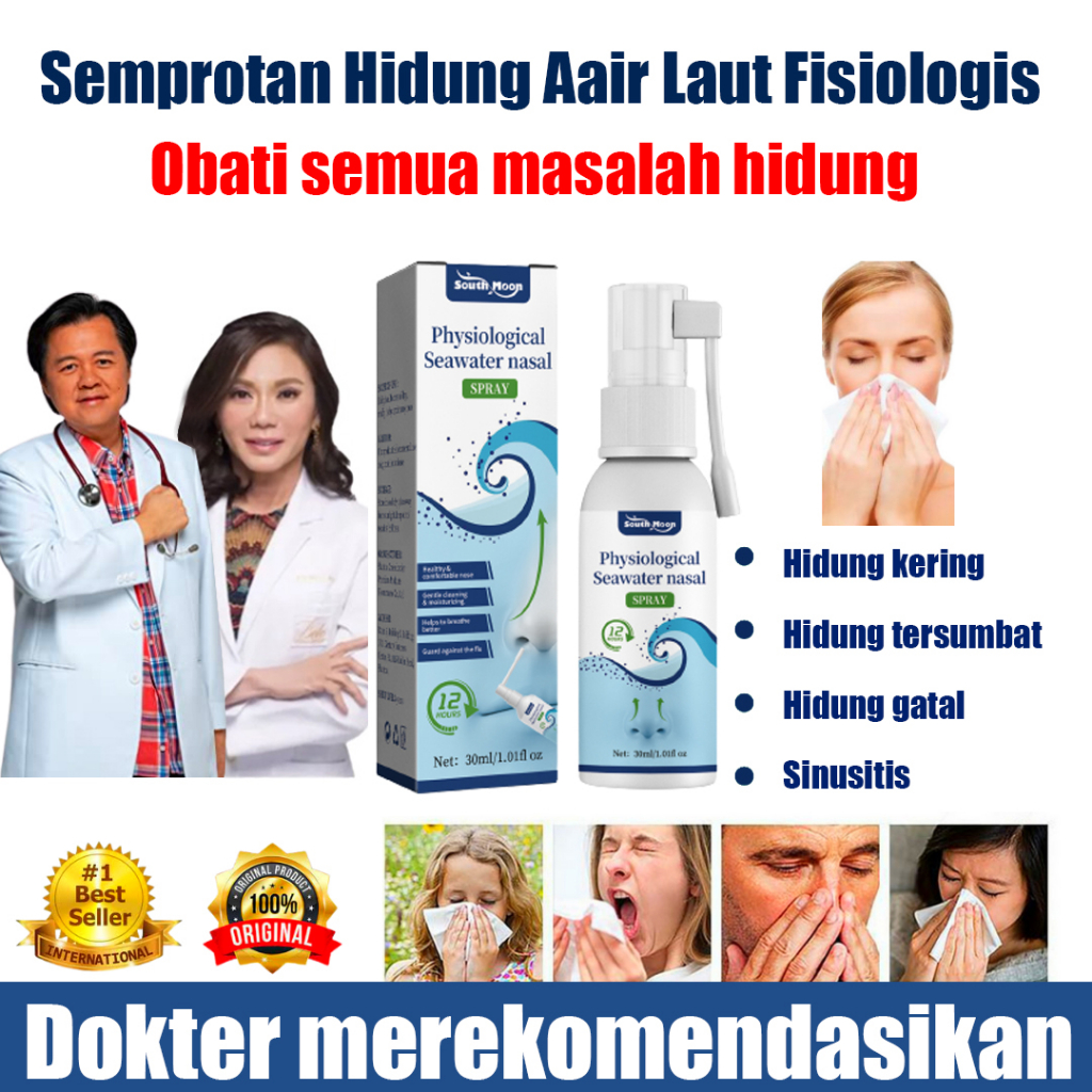 Jual Nasal Spray Semprotan Hidung Sinusitis Semprotan Hidung Tersumbat ...
