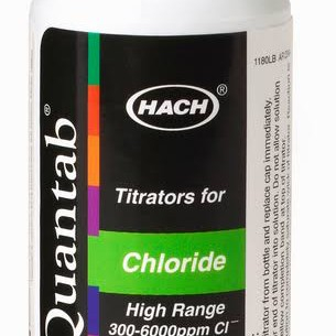 Jual HACH 2751340 Chloride QuanTab® Test Strips, 300-6000 mg/L | Shopee ...