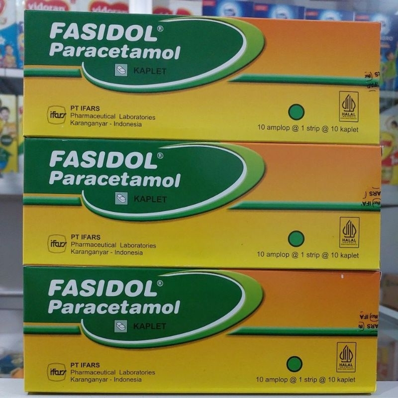 Jual Fasidol Paracetamol Mg Perbox Shopee Indonesia