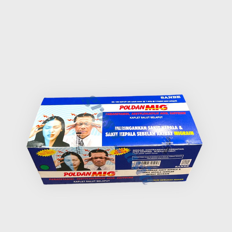 Jual Poldanmig 1 Box Isi 25 Strip | Shopee Indonesia