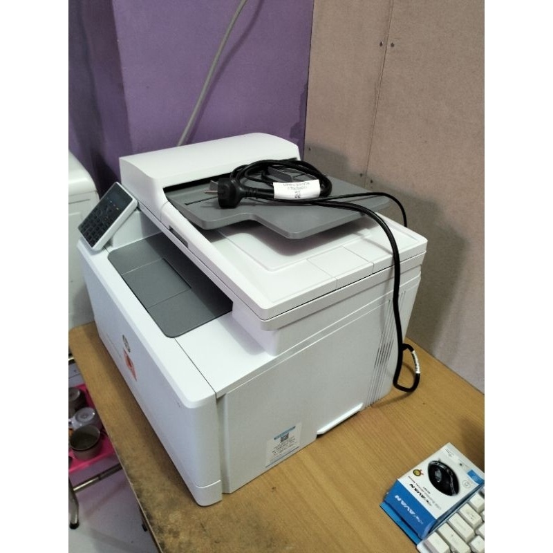 Jual Mesin LaserJet Warna Merk HP MFP M183fw Second Baru 1 Bulan