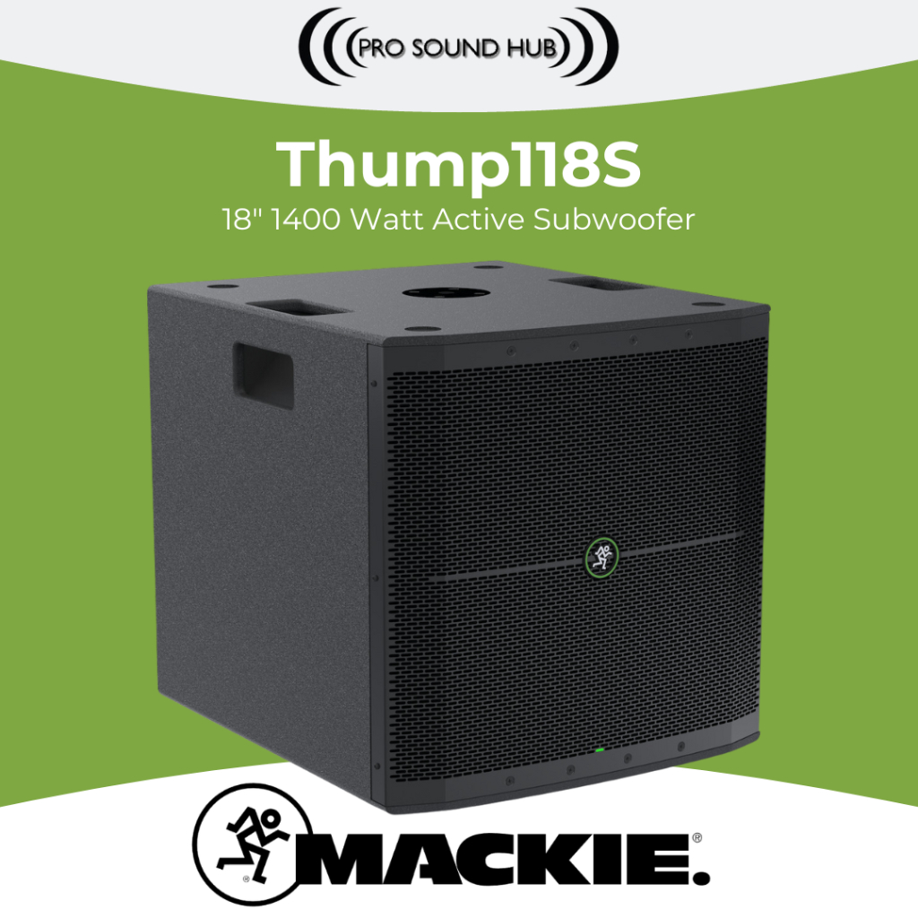 Audibax Altavoces Subwoofer Activo Mackie Thump 118S De 18