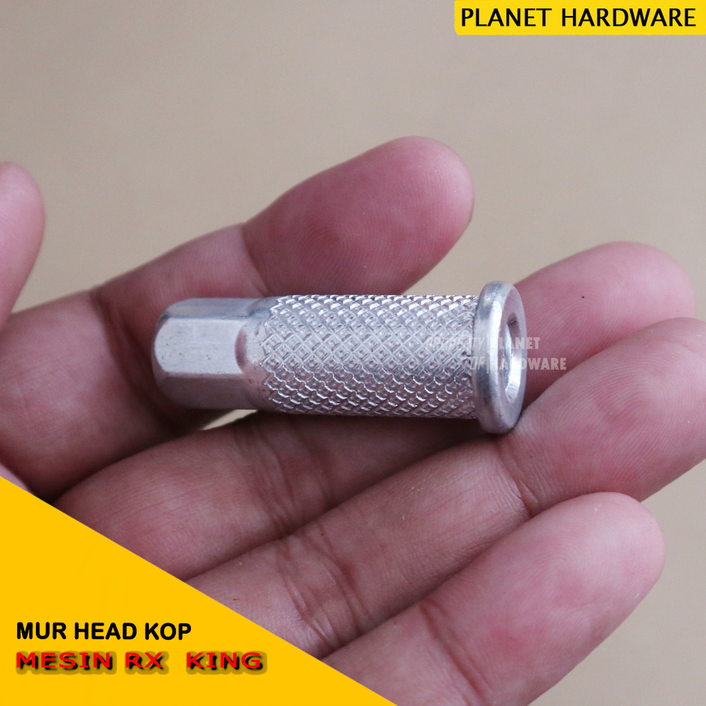 Jual Mur Nanas Head Kop Yamaha RX King 12 mm | Shopee Indonesia