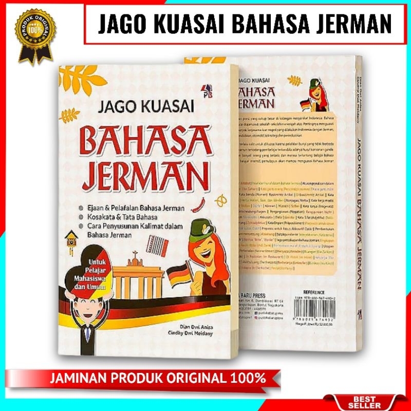 Jual Buku Bahasa Jerman Jago Kuasai Bahasa Jerman Untuk Pelajar