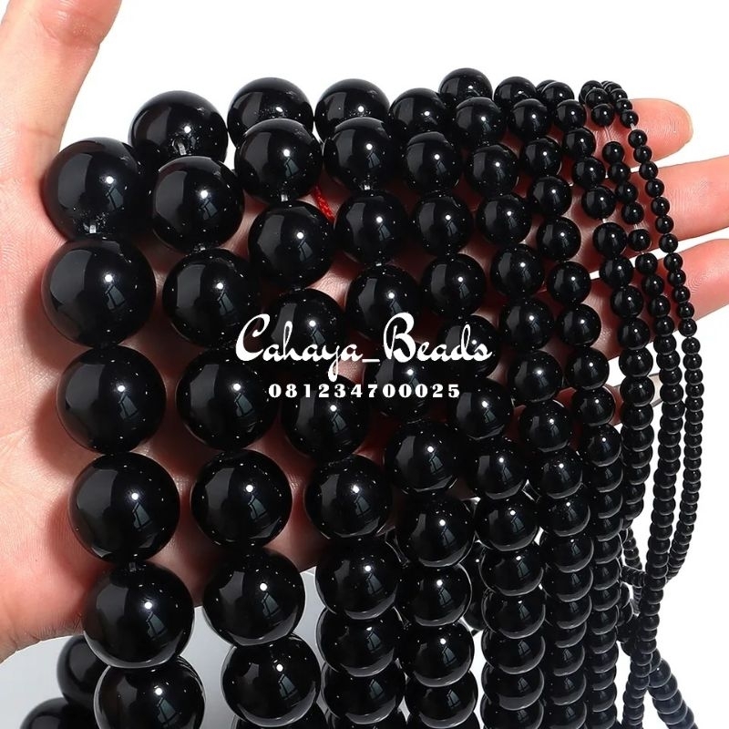 Jual Jual Bahan Craft Manik Batu Alam Black Onix | Shopee Indonesia