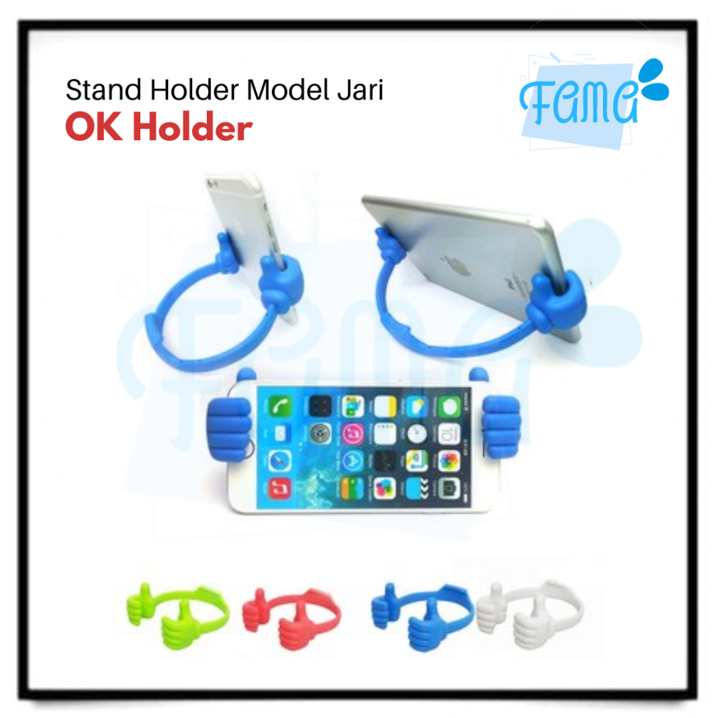 Jual Stand Holder Model Jari Ok Stand Holder Hp Universal Shopee