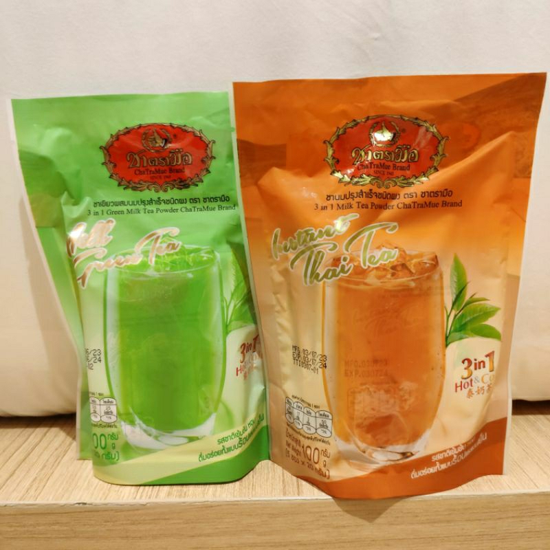 Jual ChatraMue Thai Tea & Green Tea | Shopee Indonesia