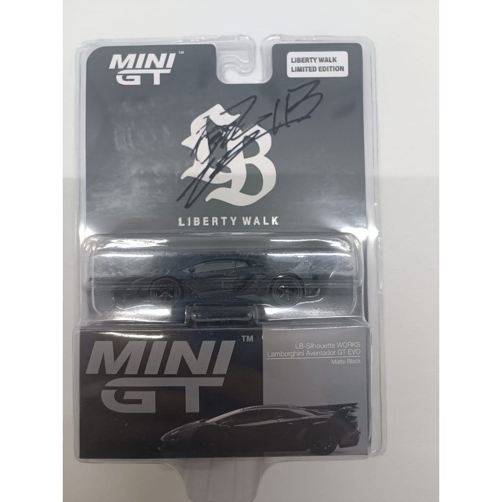 Jual Mini GT LBWK Lamborghini Aventador GT EVO Black Signature Wataru ...