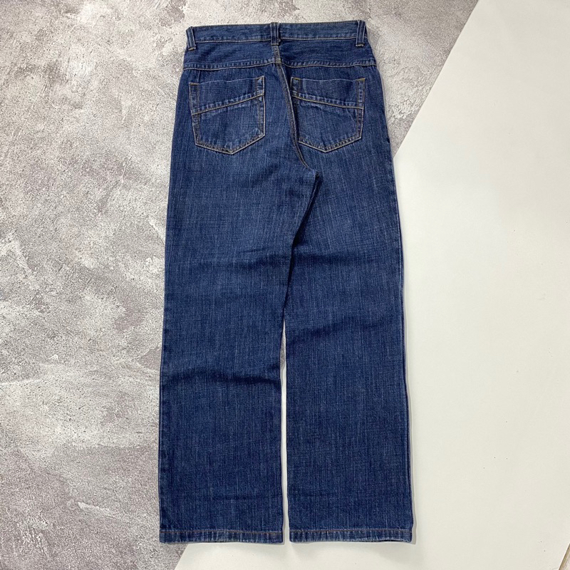 Jual BASIC icon blue indigo jeans | Shopee Indonesia