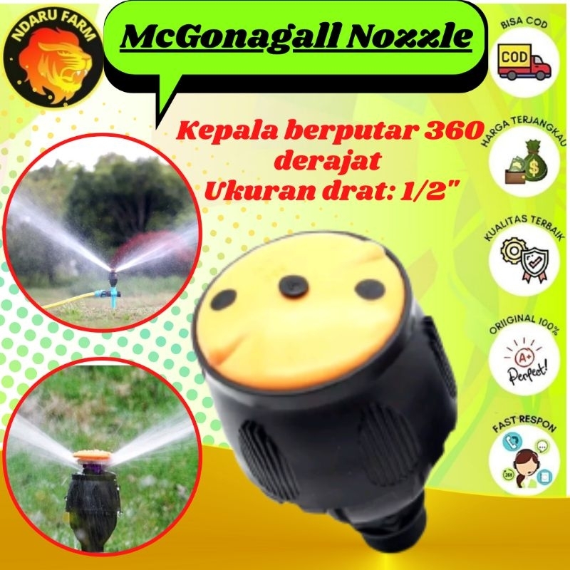 Sprinkler Head Penyiram irigasi taman NDARUFRAM