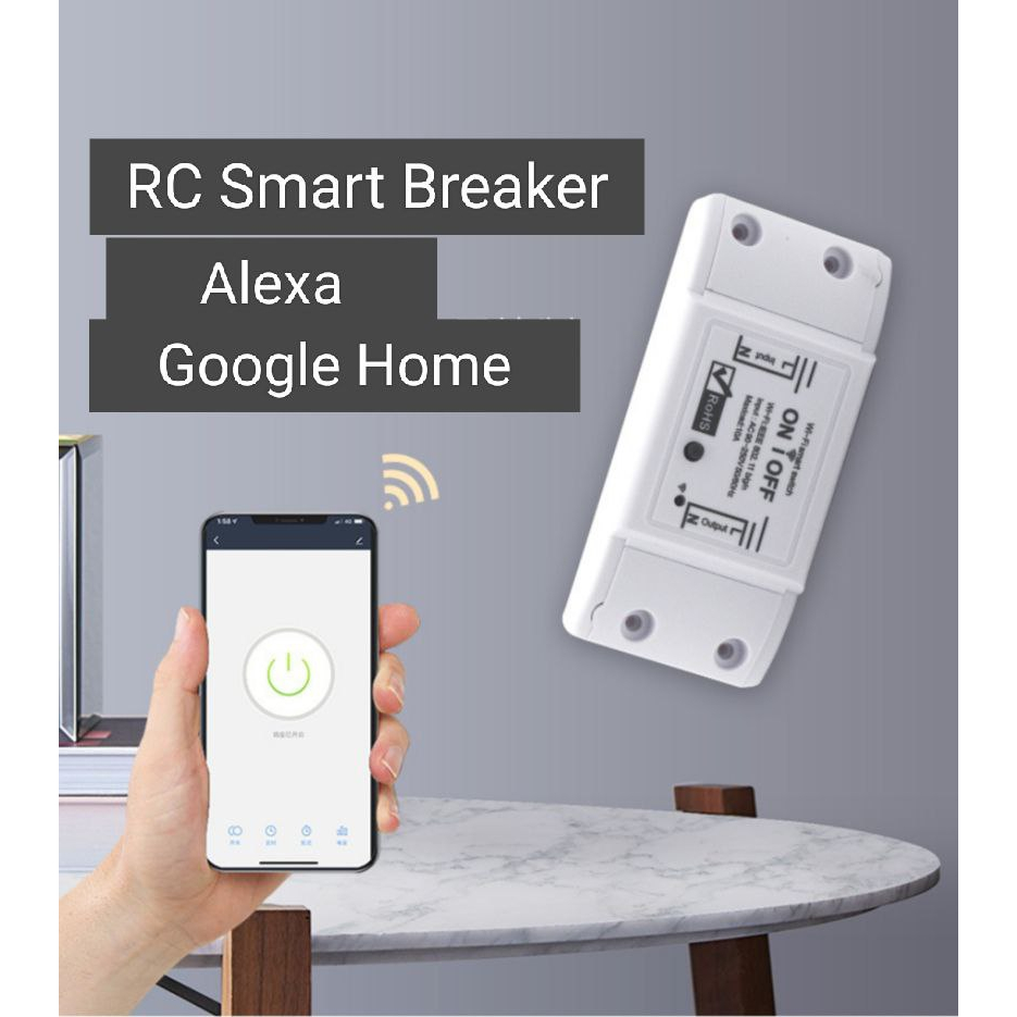 Jual RC Smart BREAKER ON OFF Switch Wireless IoT Home Automation ...