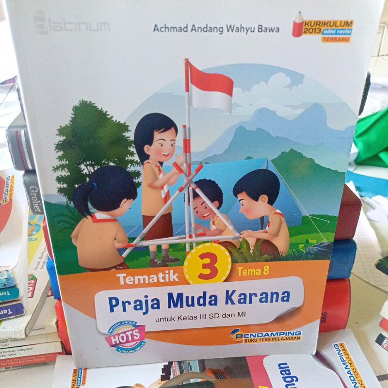 Jual Buku Tematik Kelas 3 Sd Tema 8 Praja Muda Karana Shopee Indonesia