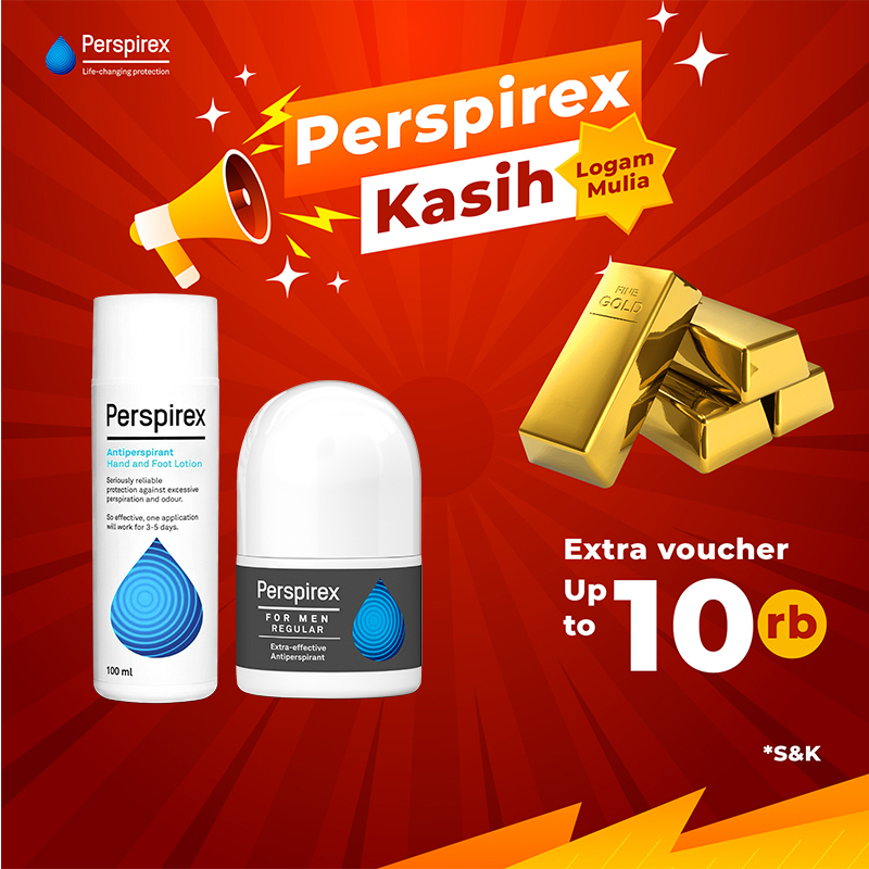 Jual Perspirex Men AntiPerspirant Roll On 20ml + Perspirex Foot
