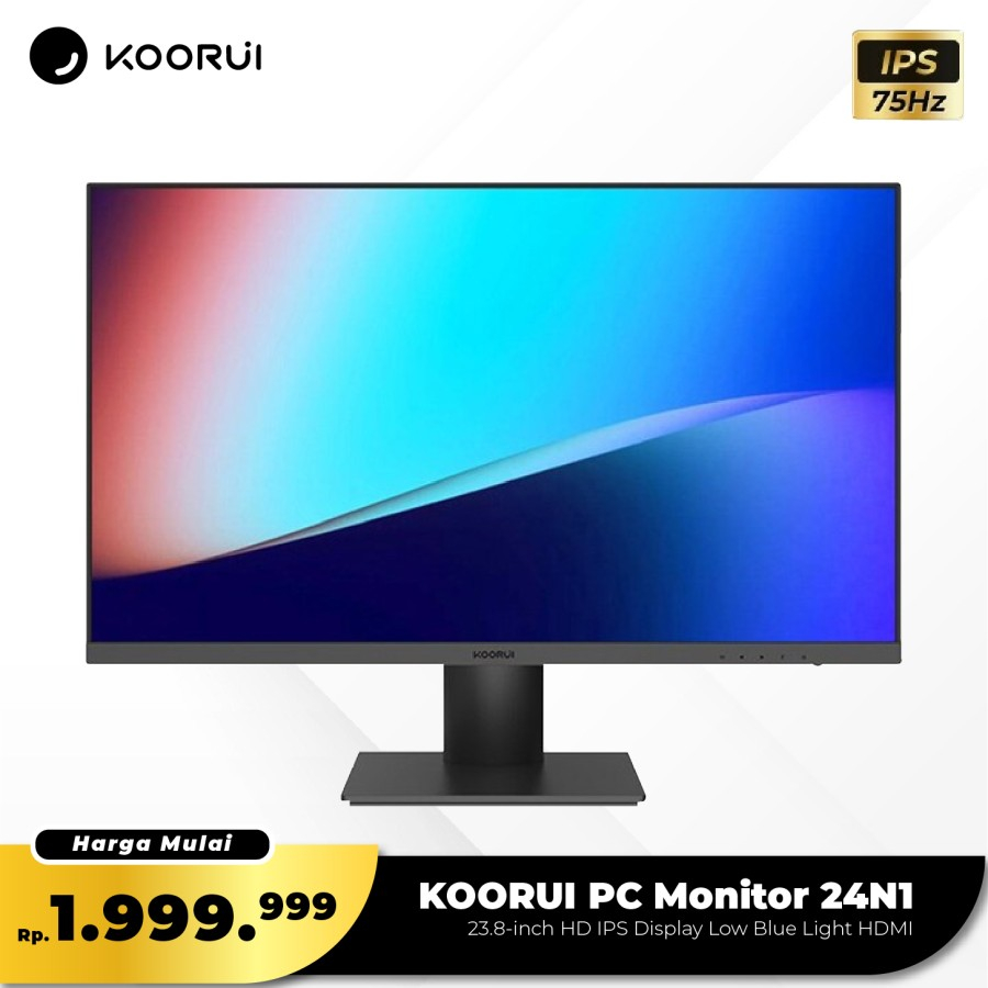 KOORUI モニター 23.8 インチ パソコンモニター 24N1 - PC/タブレット