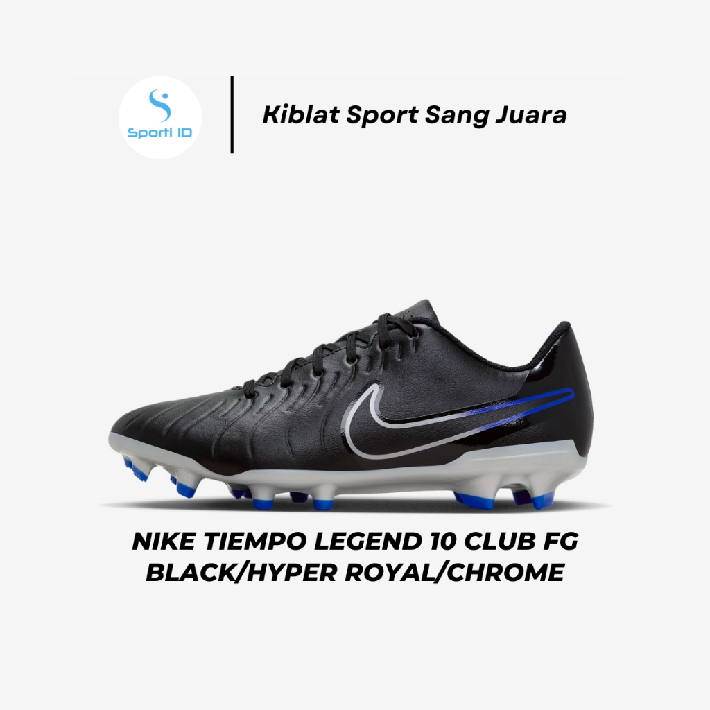 Jual Nike Tiempo Legend 10 Club FG Black Chrome DV4344 040 Original Nike Tiempo Shopee Indonesia