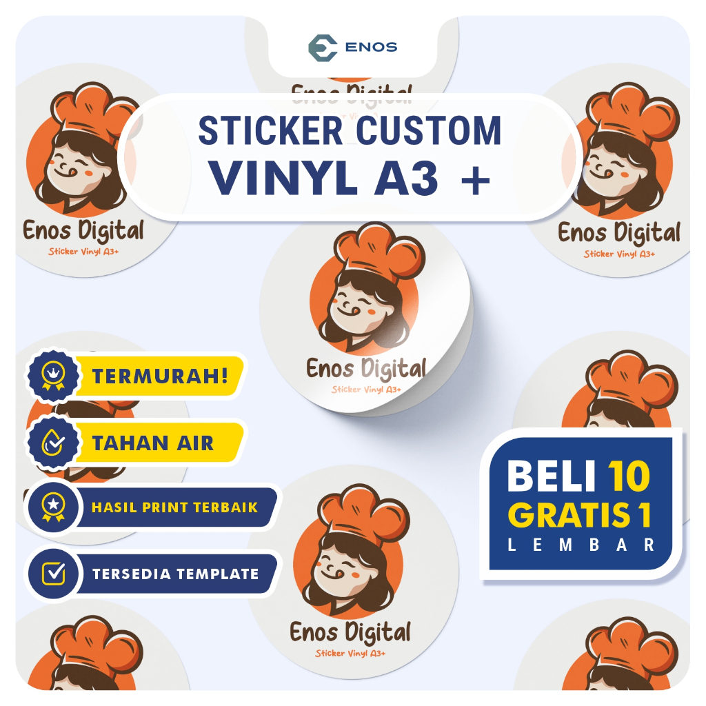 Jual Stiker Sticker Stiker Custom Sticker Custom Label Stiker