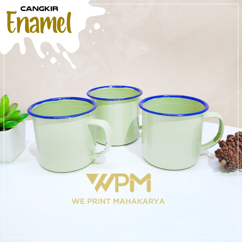 Jual Mug Enamel Baca Descripsi Shopee Indonesia 4031