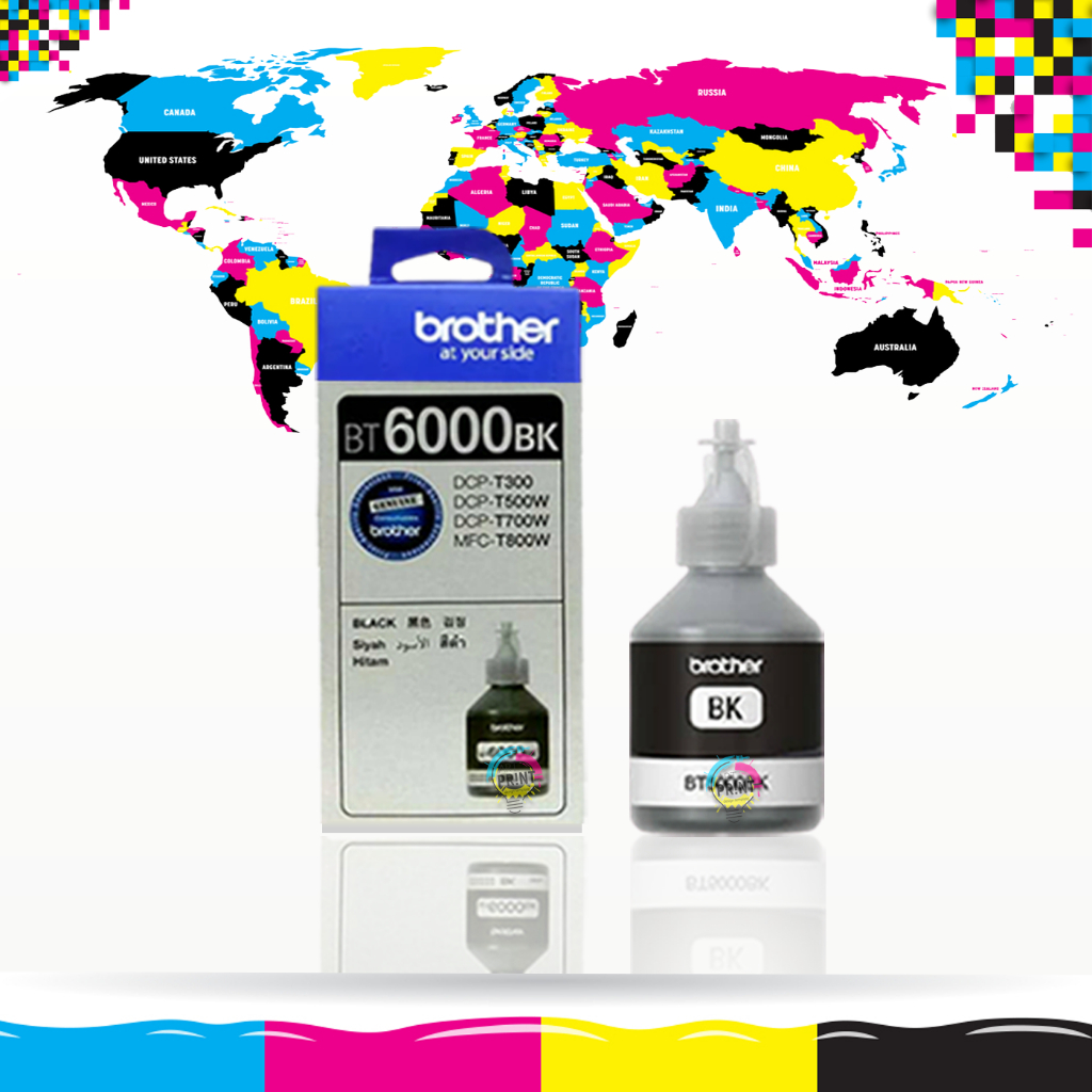 Jual Tinta printer brother bt6000 DCP T710W DCP T300 DCP-T310 T800W ...