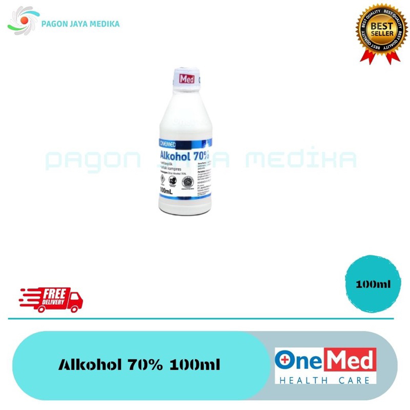 Jual Onemed Alkohol Ml Alcohol Antiseptik Persen Shopee