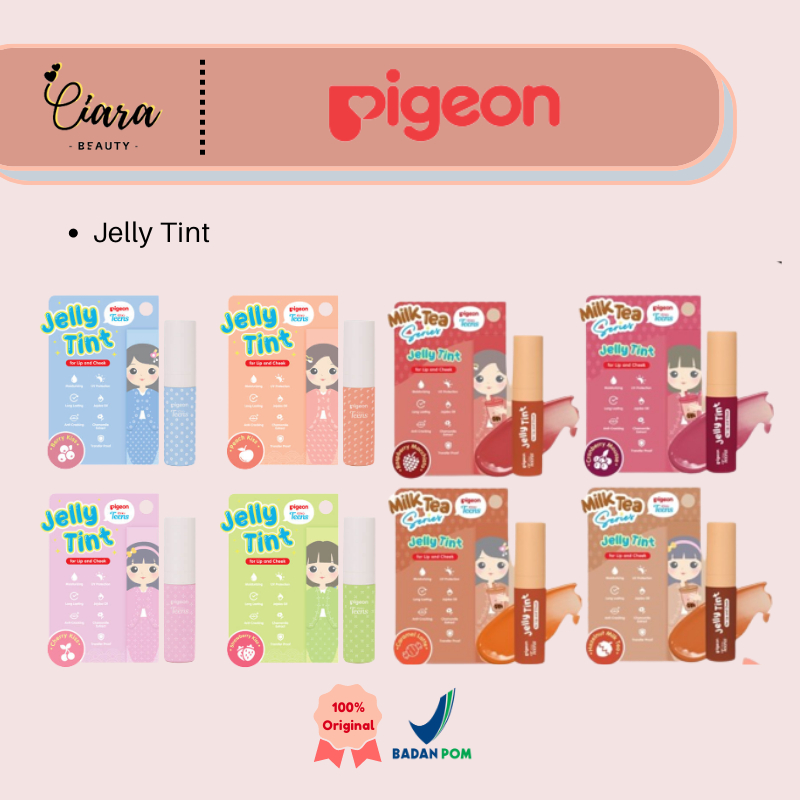 Jual PIGEON Teens Jelly Tint Milk Tea / Lip Tint Shopee Indonesia