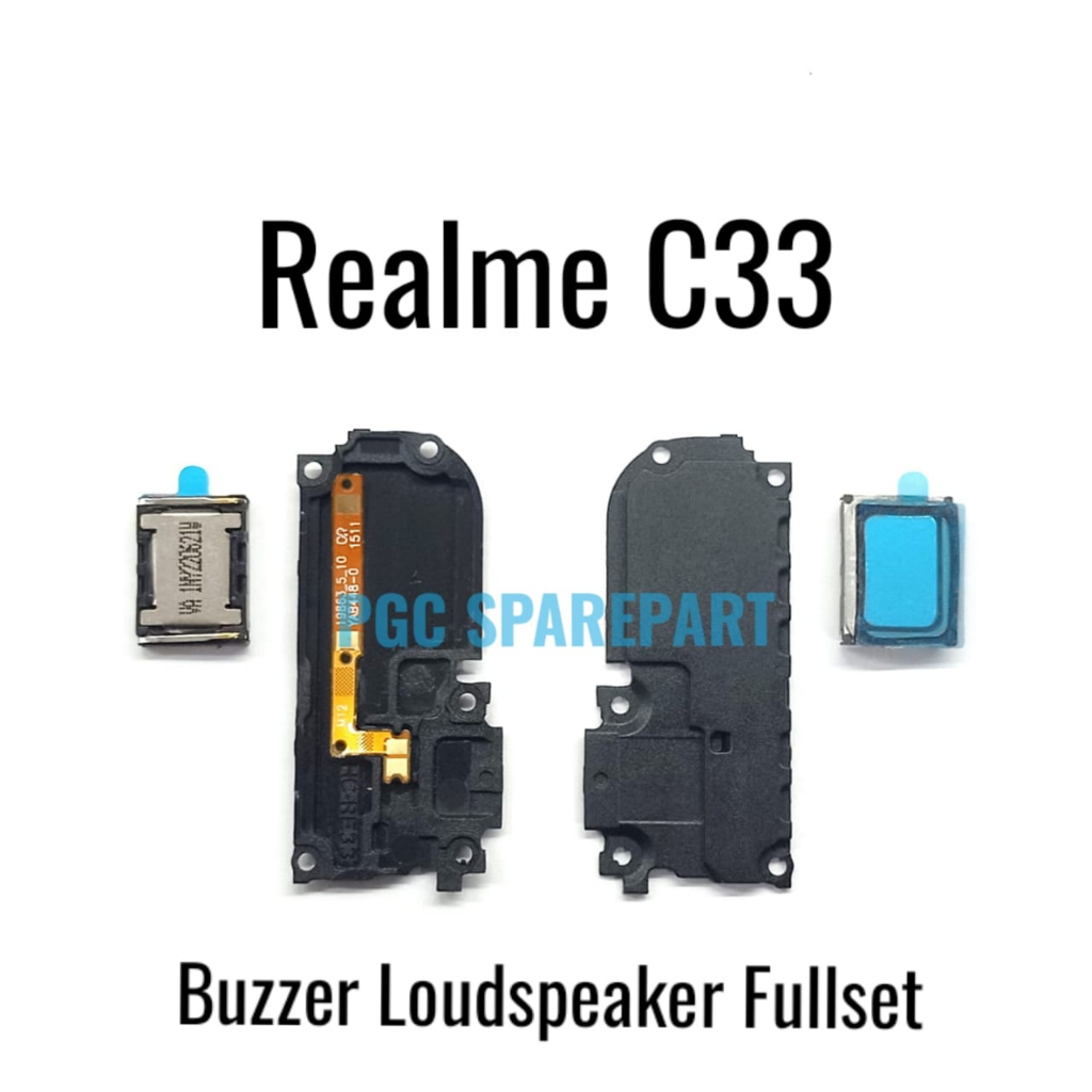 Jual Original Buzzer Loud Speaker Fullset Realme C33 / RMX3624 ...