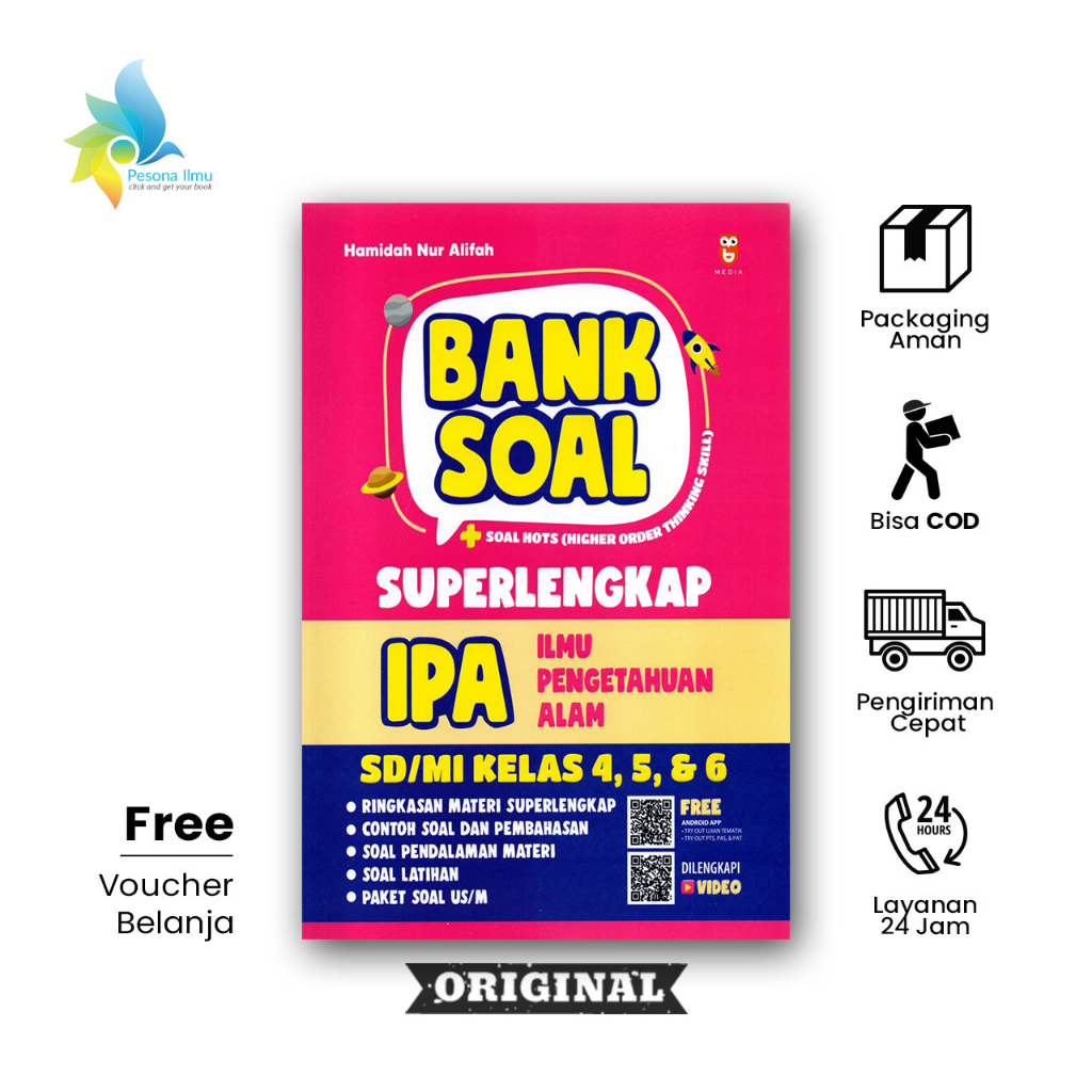 Jual Buku Bank Soal Soal Hots Superlengkap Ipa Sd Mi Kelas 4 5 And 6