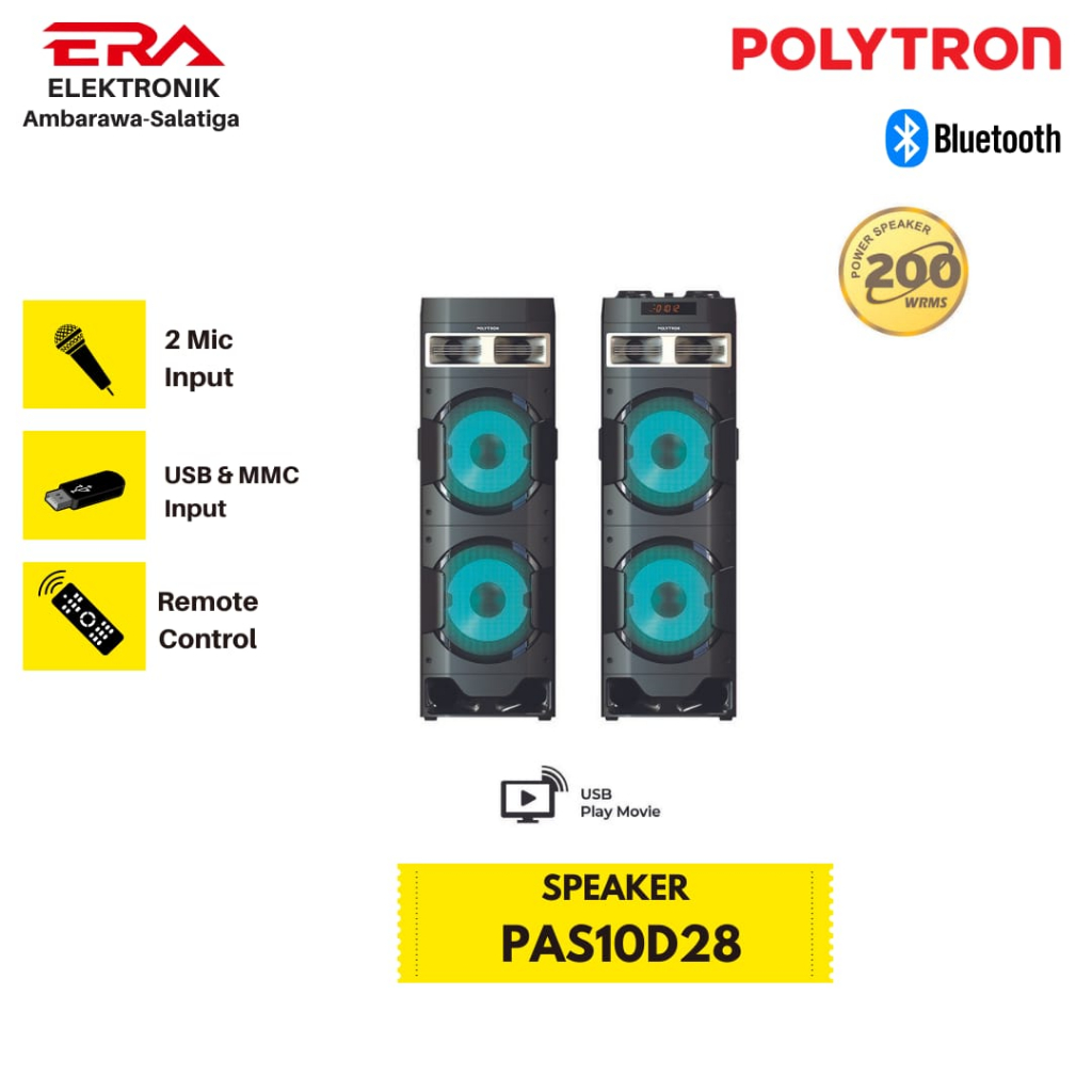 Jual Polytron Active Speaker Pas 10d28 Original Shopee Indonesia