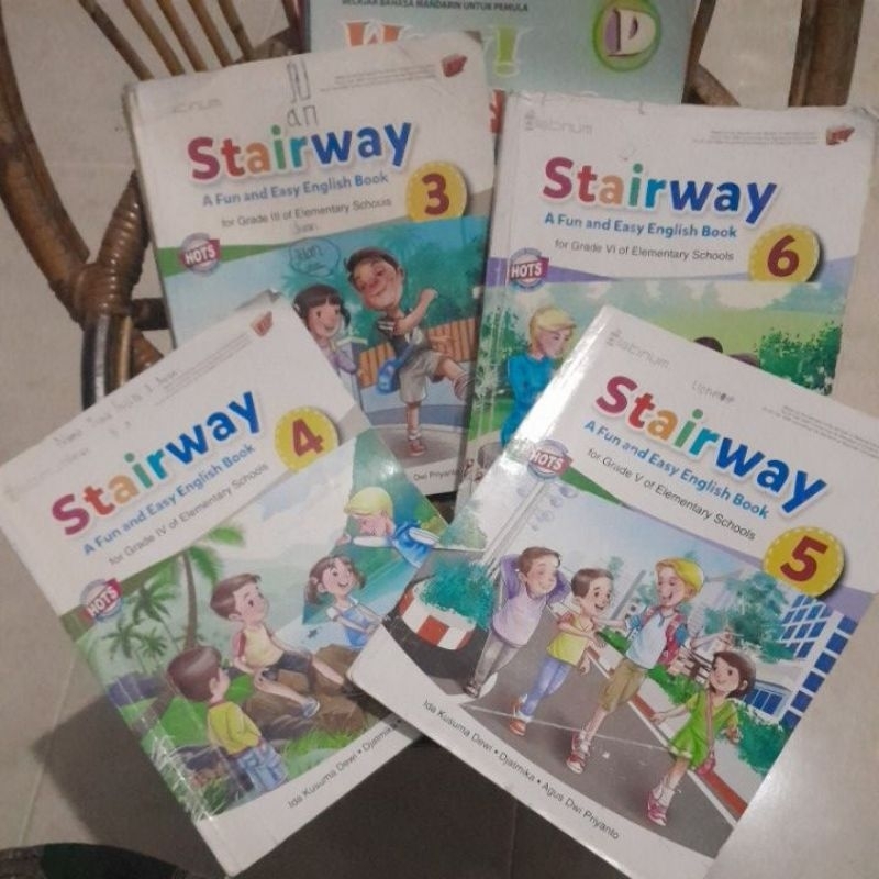 Jual Buku Bahasa Inggris ( Stairway) Untuk SD Kelas 2,3,4,5,6 Penerbit ...