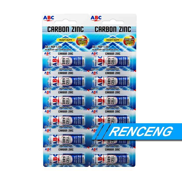 Jual Batu Baterai ABC AA RENCENG isi 12 pcs | Shopee Indonesia