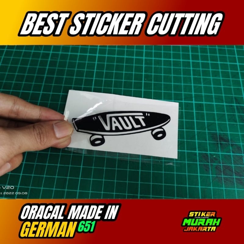 Jual STIKER VANS VAULT STICKER CUTTING TRANSPARAN LOGO DLL | Shopee ...