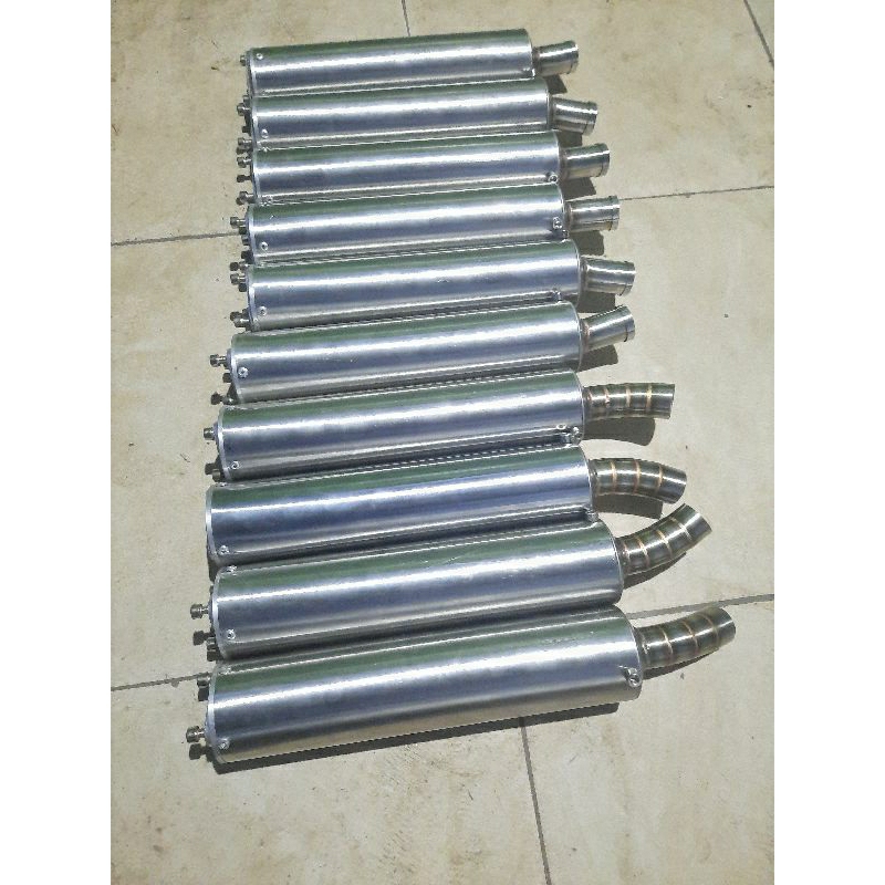 Jual Silincer knalpot 2tak polos tanpa merk untuk ninja RR/R RX KING ...