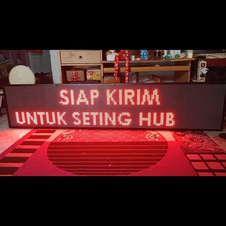 Jual lampu led running text outdor 128 x 32 | Shopee Indonesia
