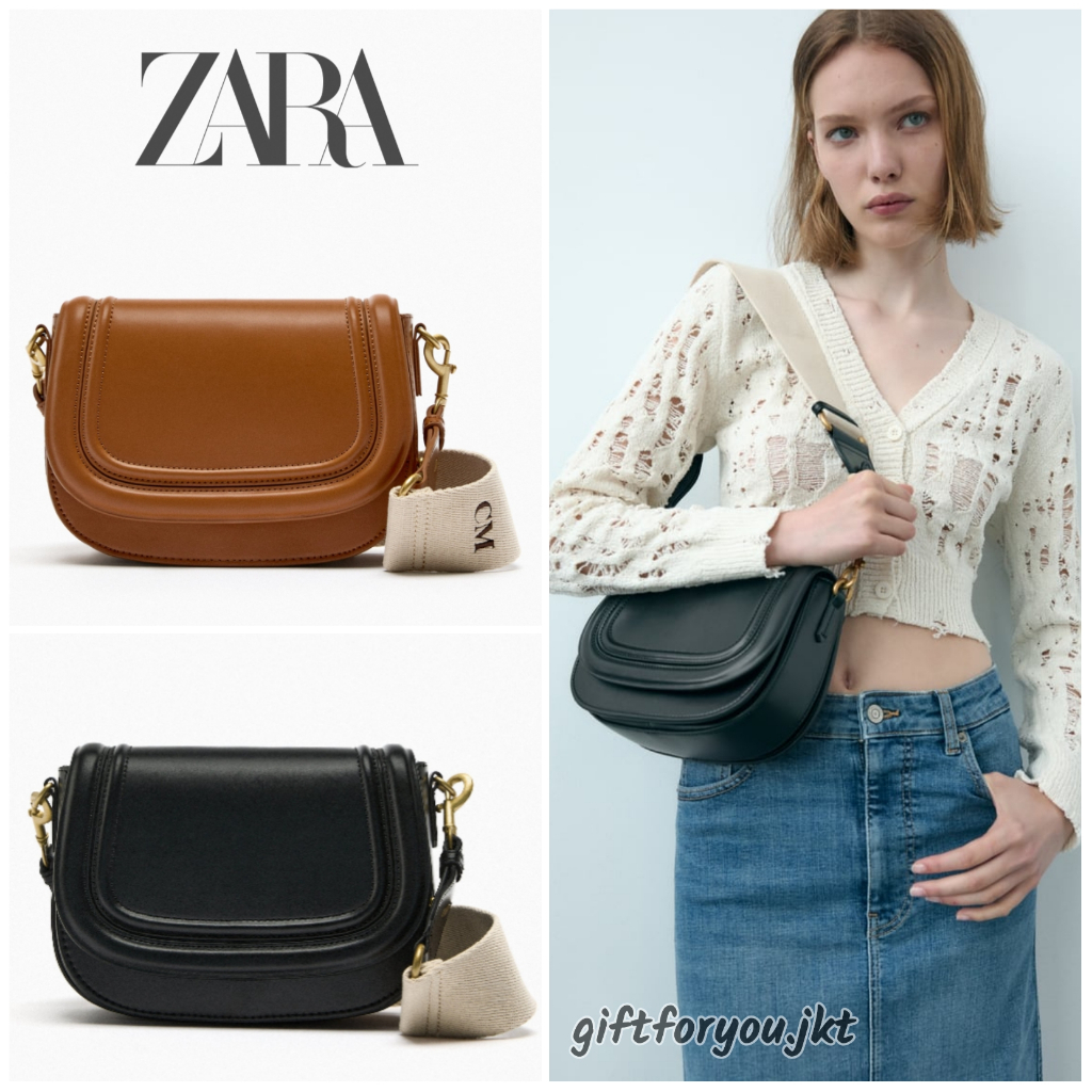 Jual Tas Wanita Zara Crossbody Bag Classic Tas Selempang Original Shopee Indonesia