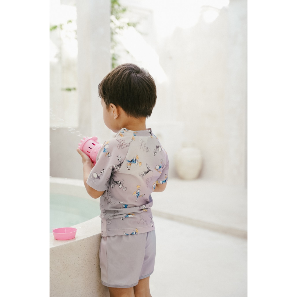 Jual Disney 100 Summertide Rash Guard Set, Mickey Mouse, Donald Duck ...