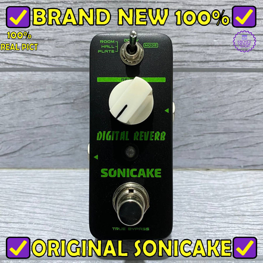 Jual Efek Gitar SONICAKE Digital Reverb 3D Sounding Dimension Effect Pedal Shopee Indonesia