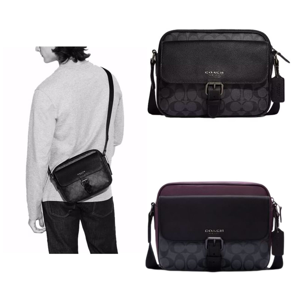 Jual COACH HOUSTON MESSENGER BAG ORIGINAL Shopee Indonesia